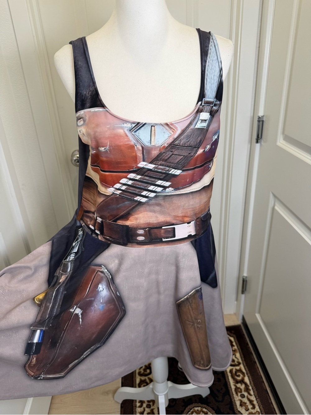 Star Wars Han Solo Cosplay Skater Dress XL Kawaii Dress Shop Costume Nerd Geek